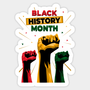 Black History Month Sticker